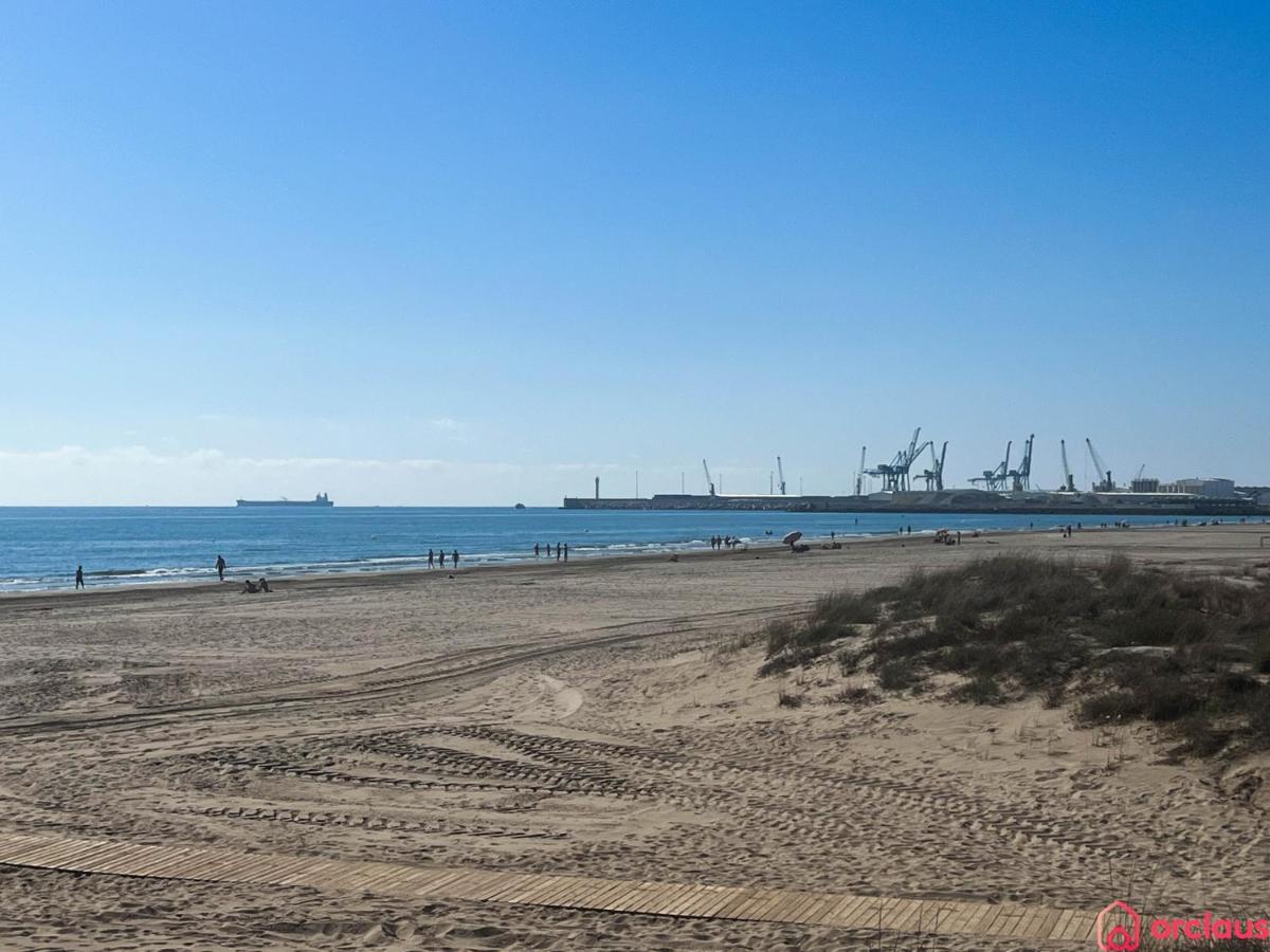 Ferienwohnung Oasis A 50M Del Mar Grao de Castellon Exterior foto